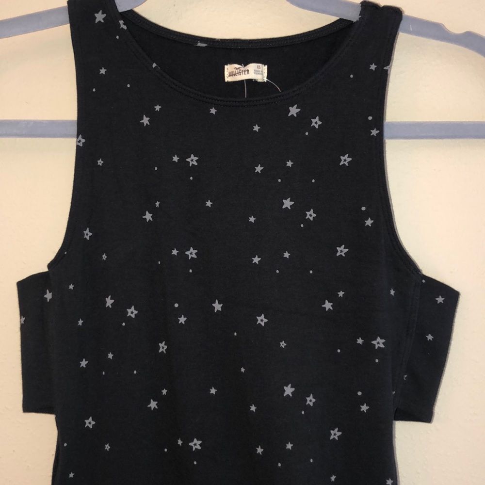 Hollister Black Star Skater Dress Size XS - Picture 3 of 6